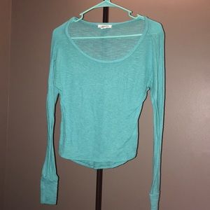 Aeropostale sheer long sleeve